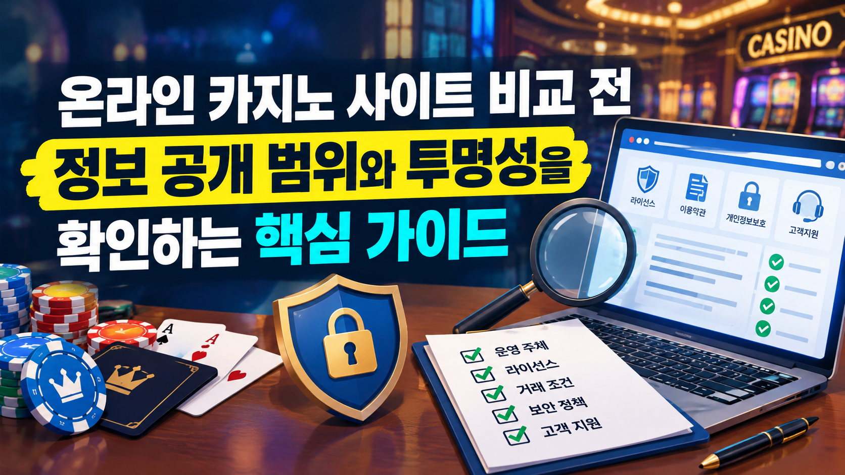 Online Casino Information Disclosure Transparency Guide