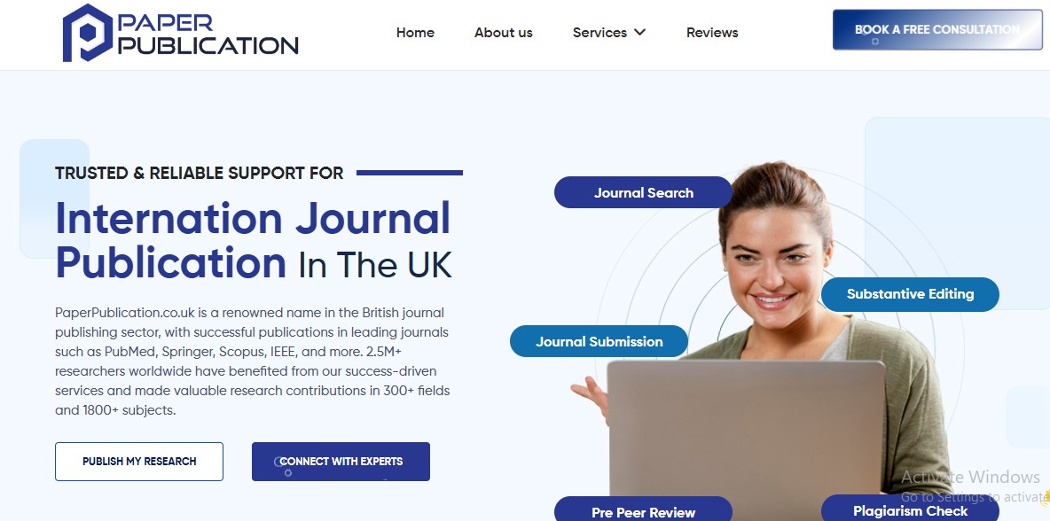 Paper Publication in UK
